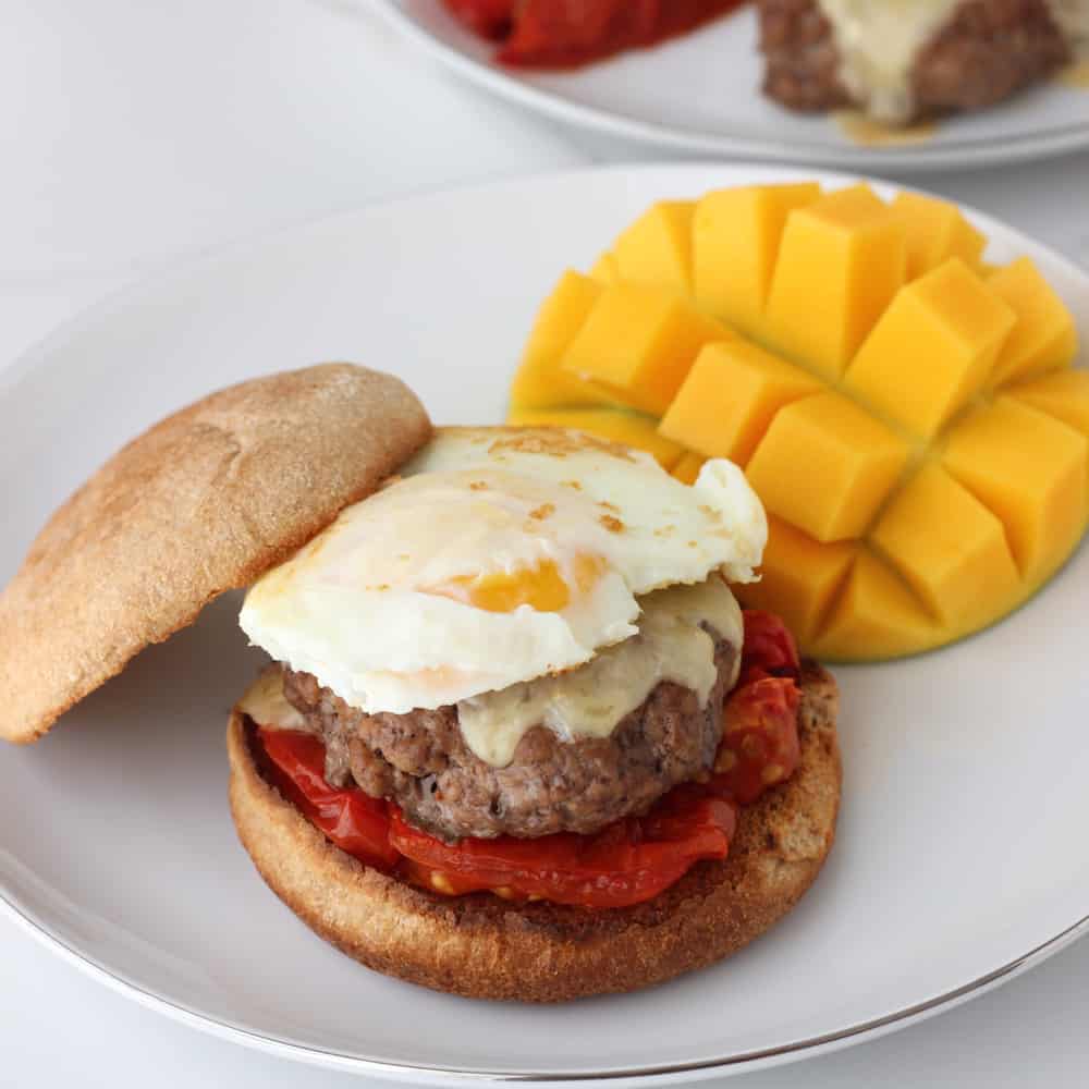 Breakfast Burger | Living Well Kitchen