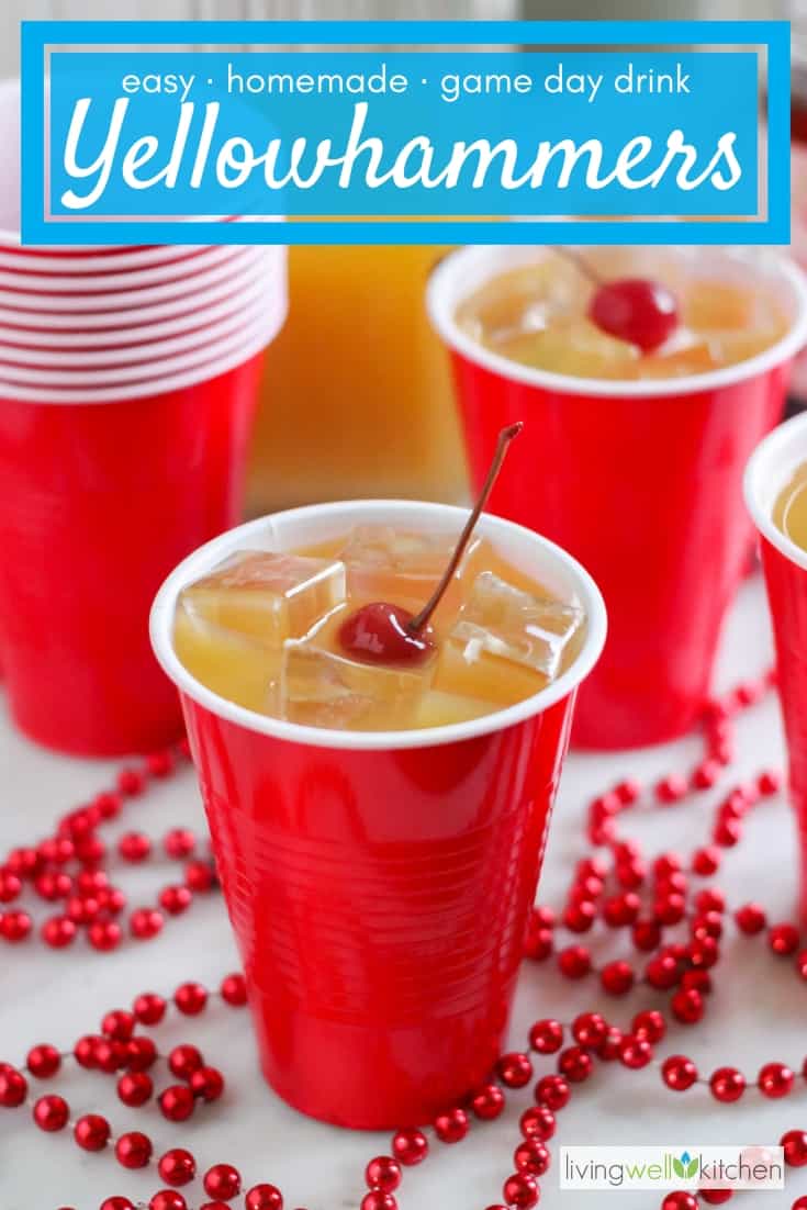 Yellow Hammer Drink Recipe Great for game day and tailgating